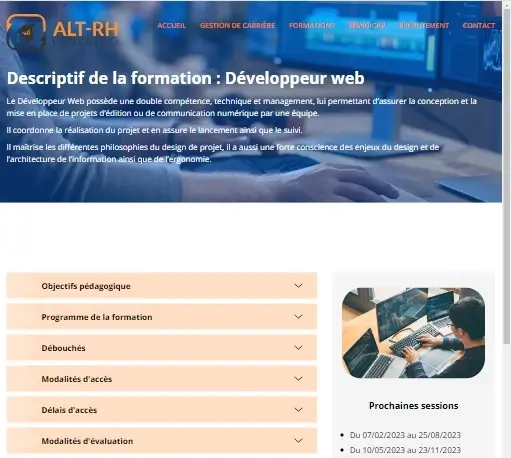 Les interventions de Mr Hajjaj Mouad chez AltRH Consulting